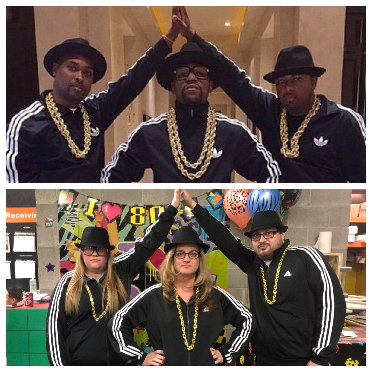 Who wore it better? #D19GoesEpic 1980’s themed Murder Mystery at 4707!