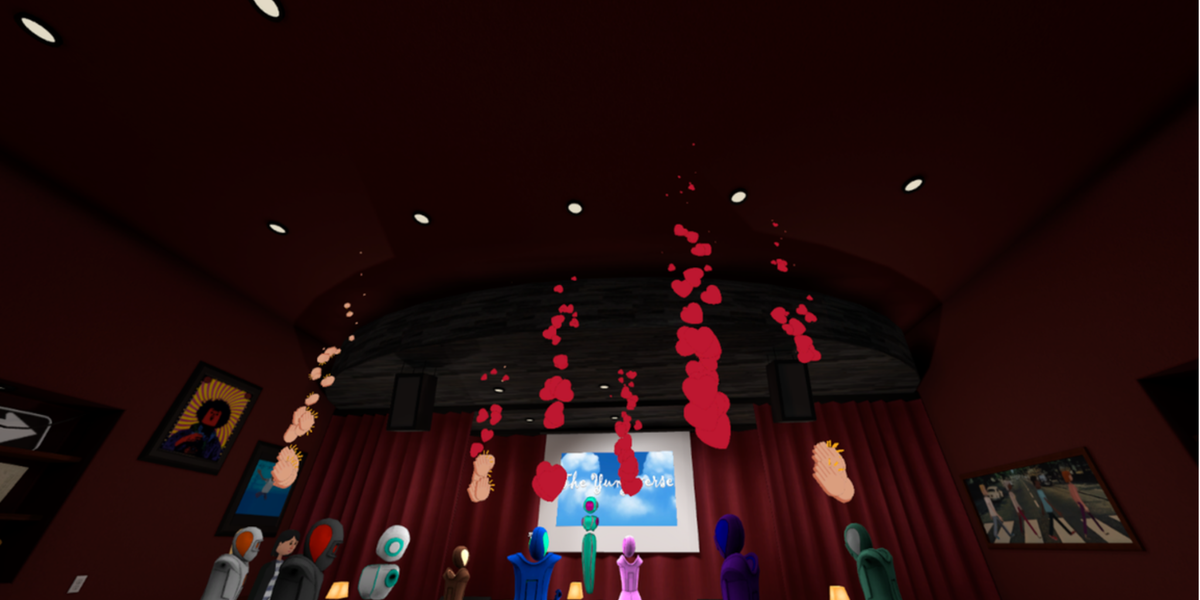 AndyFidel_'s tweet photo. ✨ Over in @AltspaceVR @ Yunjiverse > https://t.co/yWQCKAZ4Pw great tunes tonight 😊 #LiveInVR https://t.co/vaPc6TPufs