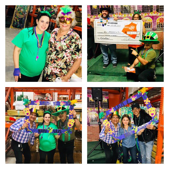 Leyanis_HD's tweet photo. Having an AWESOME time with the team celebrating Success Sharing!! Great Food, Raffle, Recognition !! #mardigrass https://t.co/B4jrhqabyi