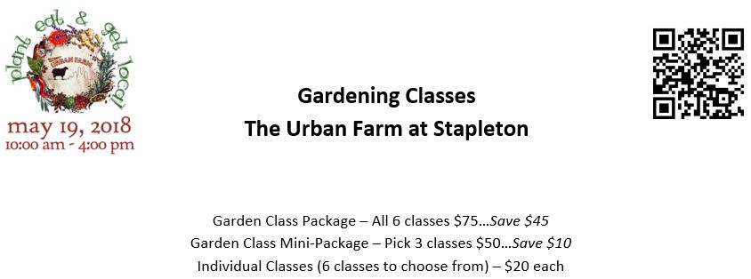 With #spring around the corner, The Urban Farm's gardening classes offer the perfect opportunity to get a jumpstart on your home landscaping projects buff.ly/2tPwFRd