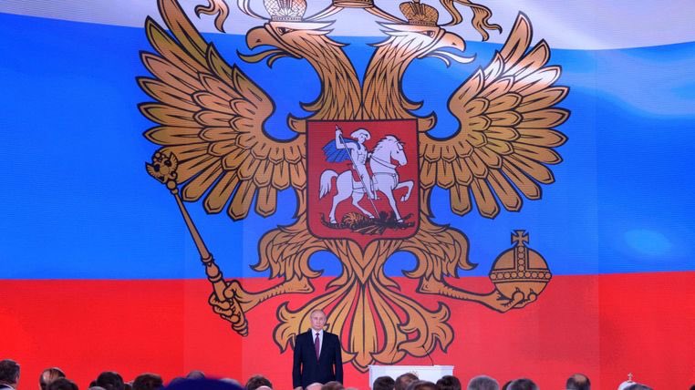theplasticyank's tweet photo. Vladimir Putin wins fourth term as Russian president with landslide vote - not difficult to win if you control the media, police and election process you criminal.  https://t.co/lZ5qTegct6 https://t.co/hPi141zhlk