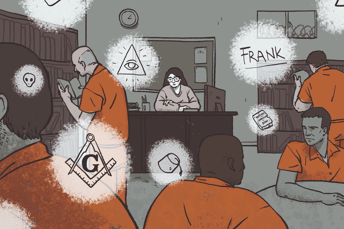 Piece for Vice and The Marshall Project about conspiracy theories that circulate in prison. Thanks to ADs Matt Taylor & Nick Gazin 