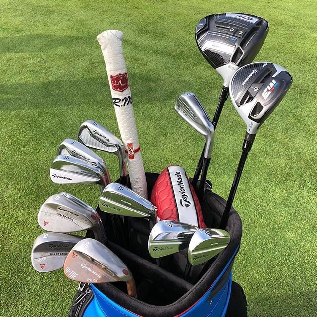 Rory McIlroy’s winning sticks at the 2018 #APInv: #M3driver #M3fairway #P700series #MGwedge #HITOE #TPcollection #TP5x bit.ly/2pmQevn #TeamTaylorMade