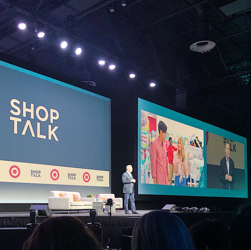 .<a href="/Target/">Target</a> CEO Brian Cornell @Shoptalk says that by holiday season Target will offer same day delivery w/ <a href="/Shipt/">Shipt</a> in nearly 180 mkts, reaching almost 65% of US households. #shoptalk