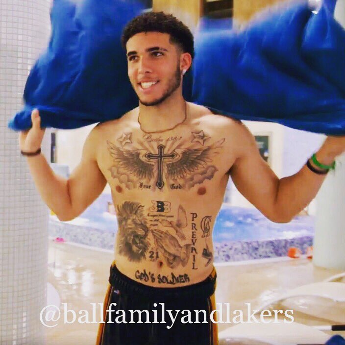 LaMelo Ball Shows Off Latest Golden Child Hand Tattoos