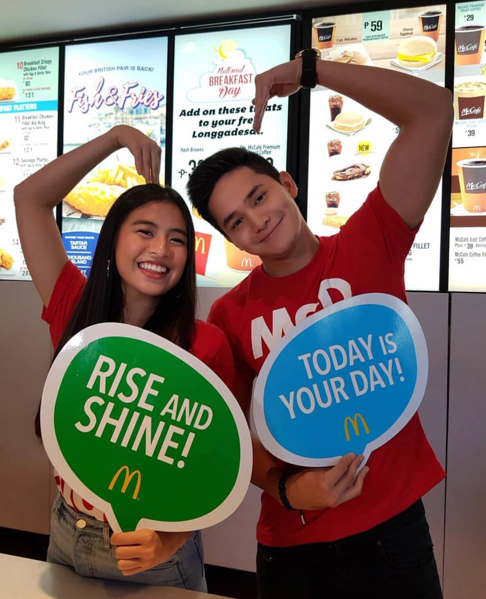 AllAboutGabRu's tweet photo. Thank you soooo much @McDo_PH for having our @_gabbigarcia and @Rurumadrid8 You reaalllly made our morning breakfast deliciously awesome with a toppings of kilig 😂🤣😍💚💚💚💚💚 sana tv commercial naman hihihi 😜 #GabRuForevs #KCA #FavPinoyNewbieGabbi https://t.co/YfvpqyVr1F