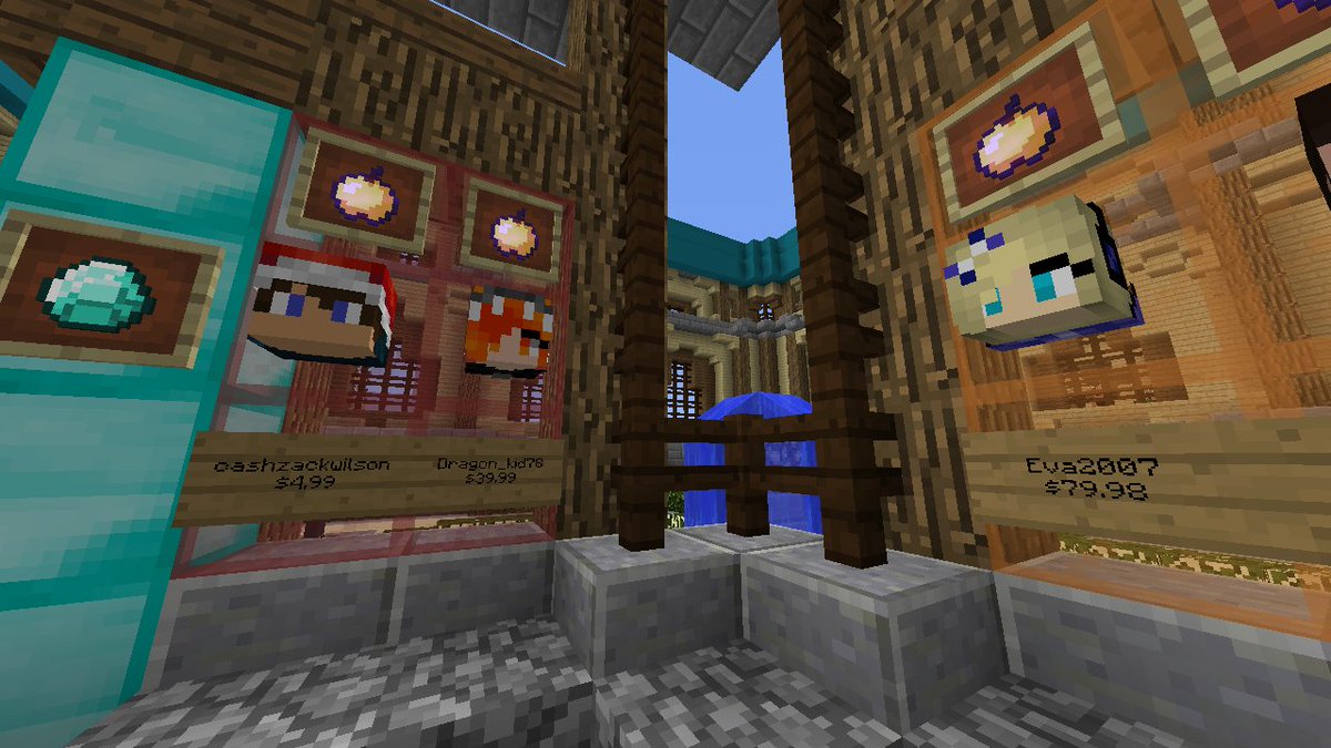 ThirtyVirus's tweet photo. The most recent donors now appear in the #SubioCraft spawn! Cool! https://t.co/tVMpI4SQIq