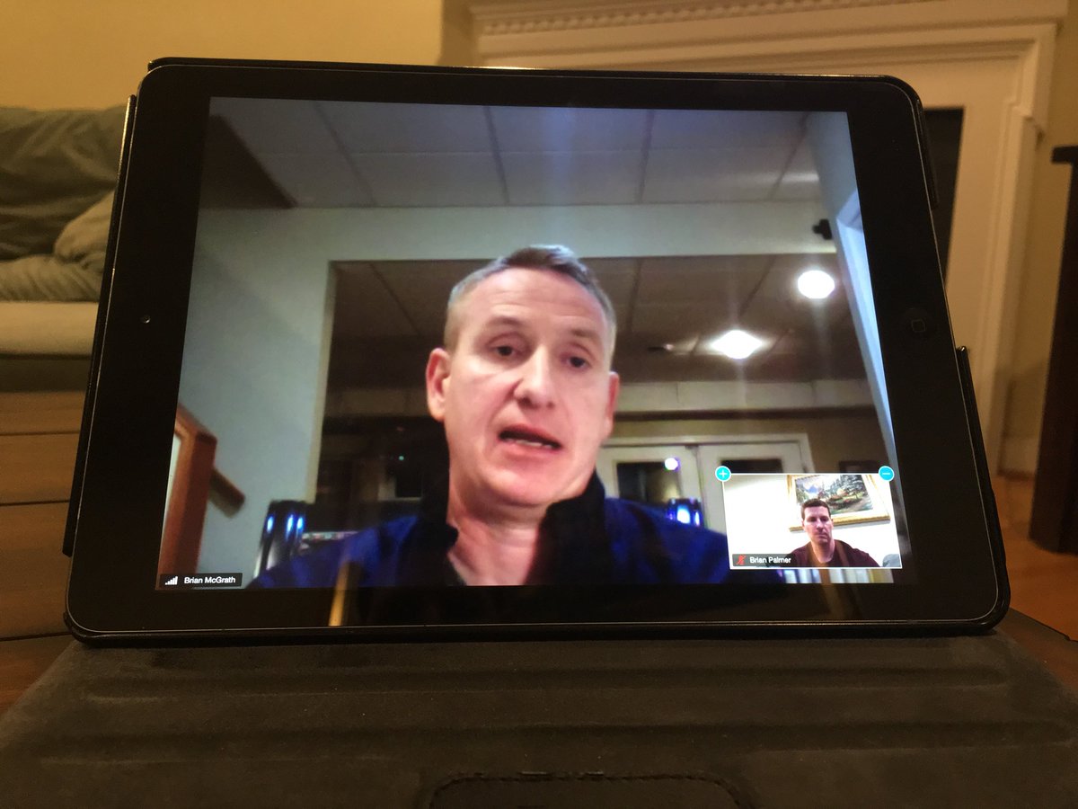 Sunday night mentorship. Absolutely invaluable! <a href="/briantmcgrath/">brian mcgrath</a> sharing what he learned masterminding with multimillionaires this weekend.