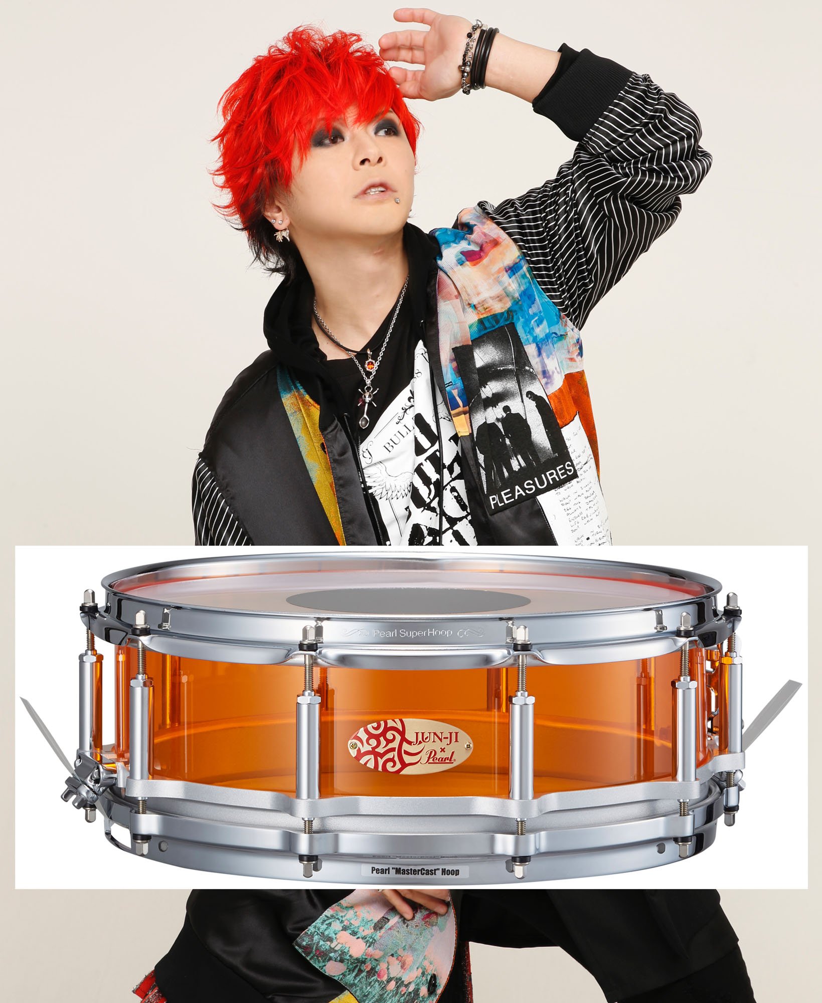 Pearl FTAC1450-JS 淳士シグネチャースネア 限定50台のうちの1台 SIAM