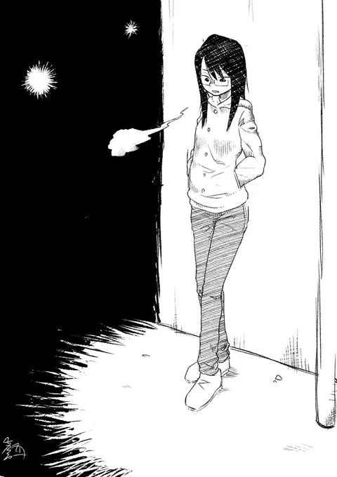働かないふたりの戸川さん描きました。
この人ほんとにかわいくて好きです。 