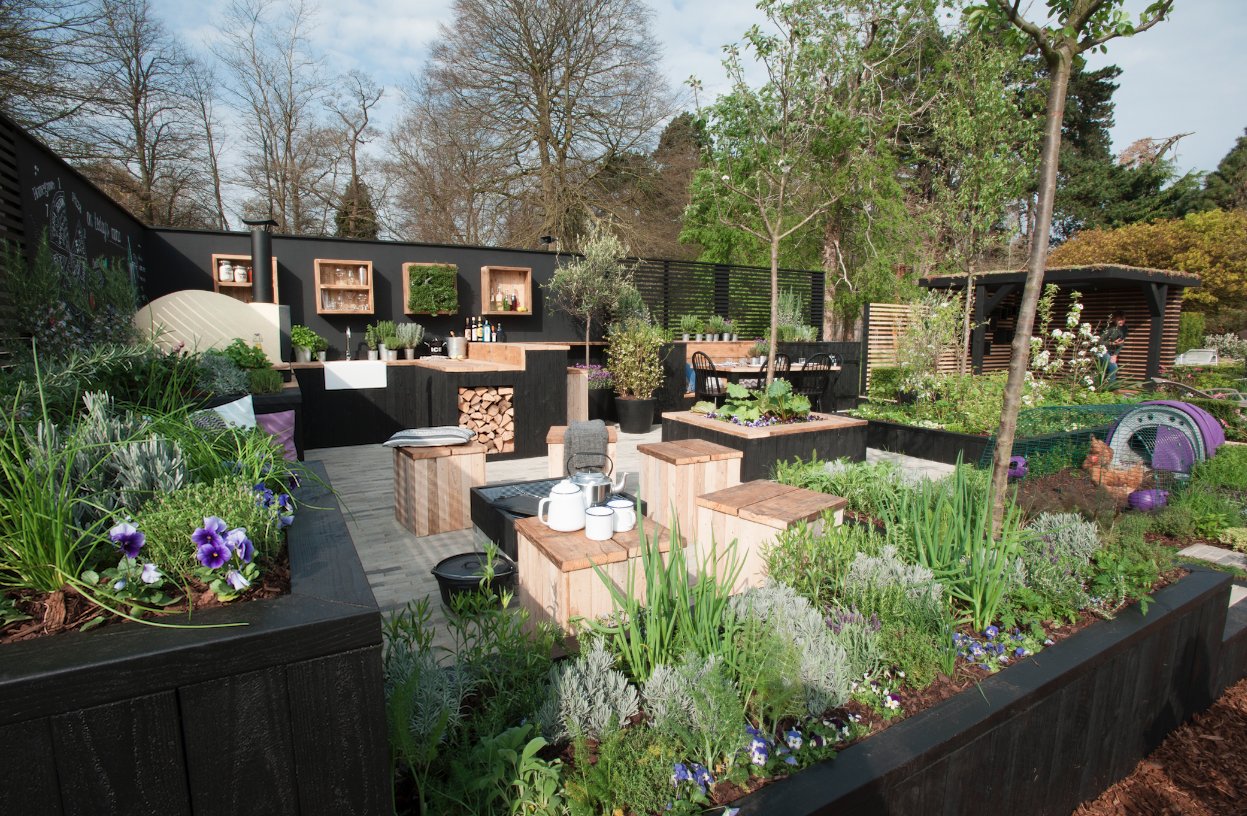 Modern Gardens on Twitter: "Ever fancied a kitchen garden? Even if you ...