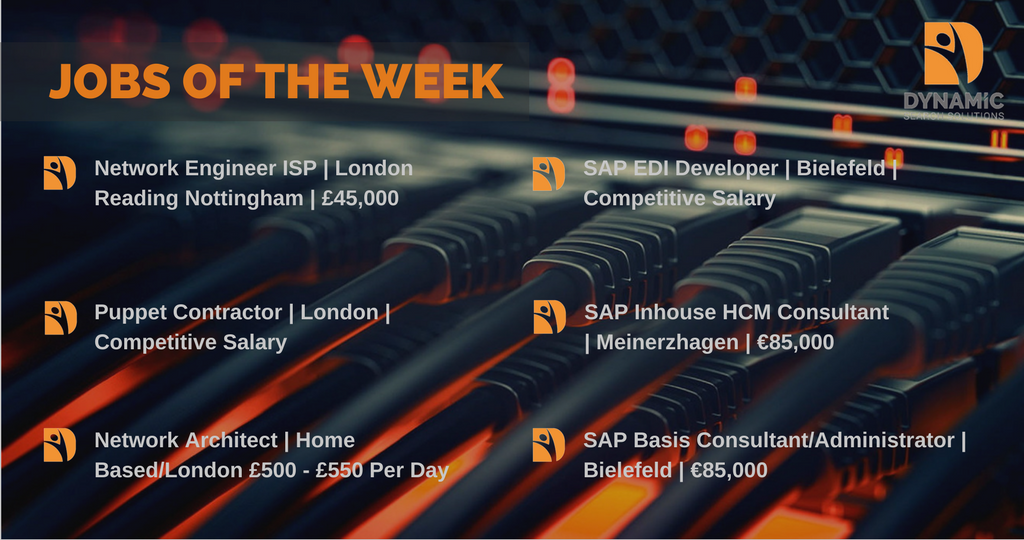 Dynamic__Search's tweet photo. JOBS OF THE WEEK! 

To apply for any of these roles head over to our website now! 

UK: https://t.co/rWZCuvUbRu
Germany: https://t.co/nIn97rxJkX https://t.co/1b68zzNGc0