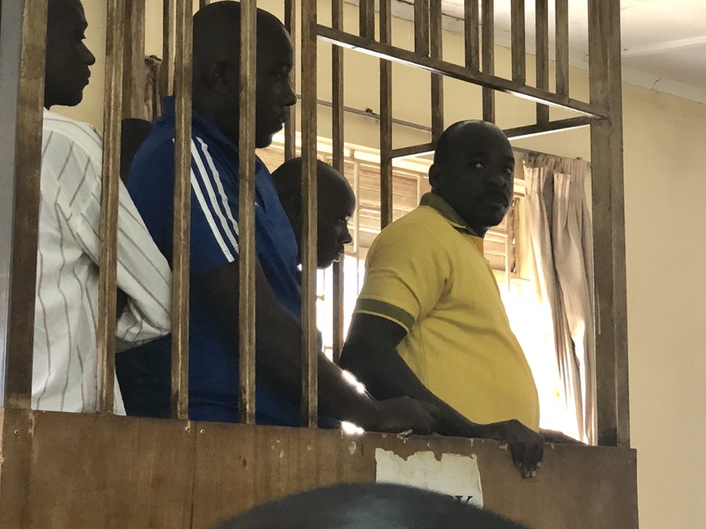 VBagaaya's tweet photo. Investigations into Boda Boda 2010  boss Abdullah Kitatta and other 12 accused have been concluded. 
The hearing is set for 23rd April 2018. 
#NBSUpdates 
@nbstv @nilepostnews https://t.co/tDrENbpGkF