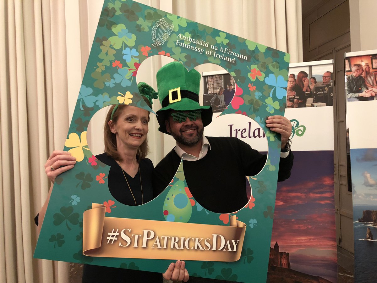 beleire_'s tweet photo. Throwback to a great #StPatricksDay reception at Bozar last Friday. Thank you for having us, @IrishEmbBelgium! #WhereStoriesMeet https://t.co/qXIuroV4mu