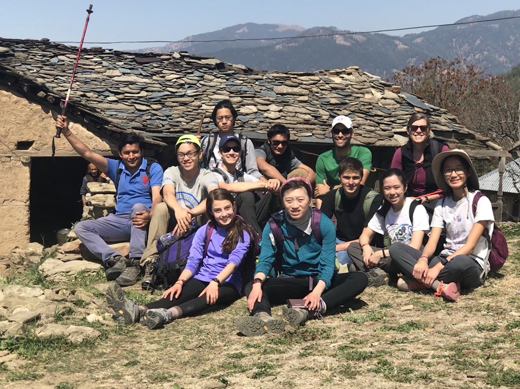 NAIndia2018's tweet photo. Great morning visiting Kaneri and Maog! 🌲 Learned so much from the wise women of the village and had fun giving gifts to the children 😄 @NewarkAcademy @ExpedLeaders #traditonal #wisewomen #beauty #village #fun #India #exploration #immersion https://t.co/gIO3gIoh1J