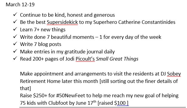 Nisha360's tweet image. My week in review and my goals for the week ahead
#ChasingLife