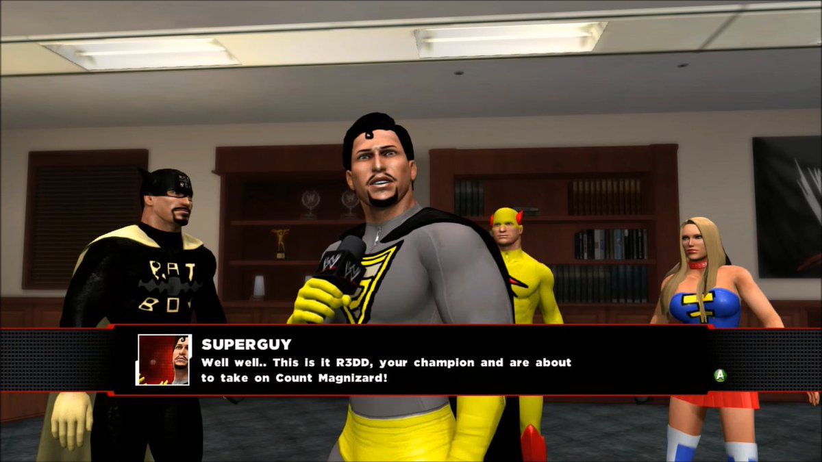 GCAWRESTLING2K's tweet photo. Meanwhile in the unknown wrestleverse, the #FairnessFederation made there goodbyes to @r3dd210 before his Three Realms Of Hell match with #CountMagnizard! #GCAWrestling #GCAWrestleVerse #WWE2K18 #GiveCAWCreatorsAChance #Entertainment #PS4Community #YouTube #Gaming https://t.co/WHnh8QWvqZ