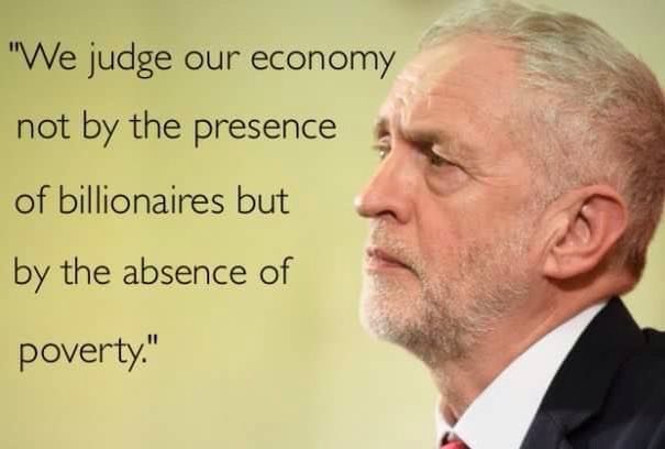 #ISupportJeremyCorbyn because He supports the millions & Not the millionaires.