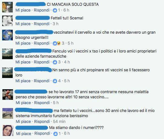 NonVaccinato's tweet photo. @DanielaMondorff A proposito di #infermieri, ecco alcuni pareri alquanto espliciti circa l'#obbligovaccinale! 😬 #vaccini https://t.co/qYI9c3y24t