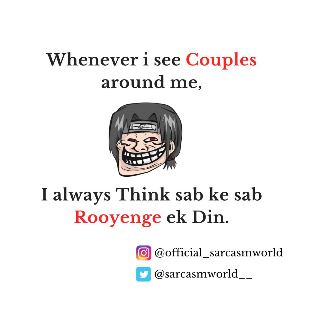 feelthemusic98's tweet photo. Din Aaega๐คฃ๐คฃ
Via: @sarcasmworld__
#love #couples #fakelove #JokeOfTheDay #funniest #follow4more #Sarcasm #FeelingX #crying #owncreativity #Memes #Trending https://t.co/SBL1mW2Qz4