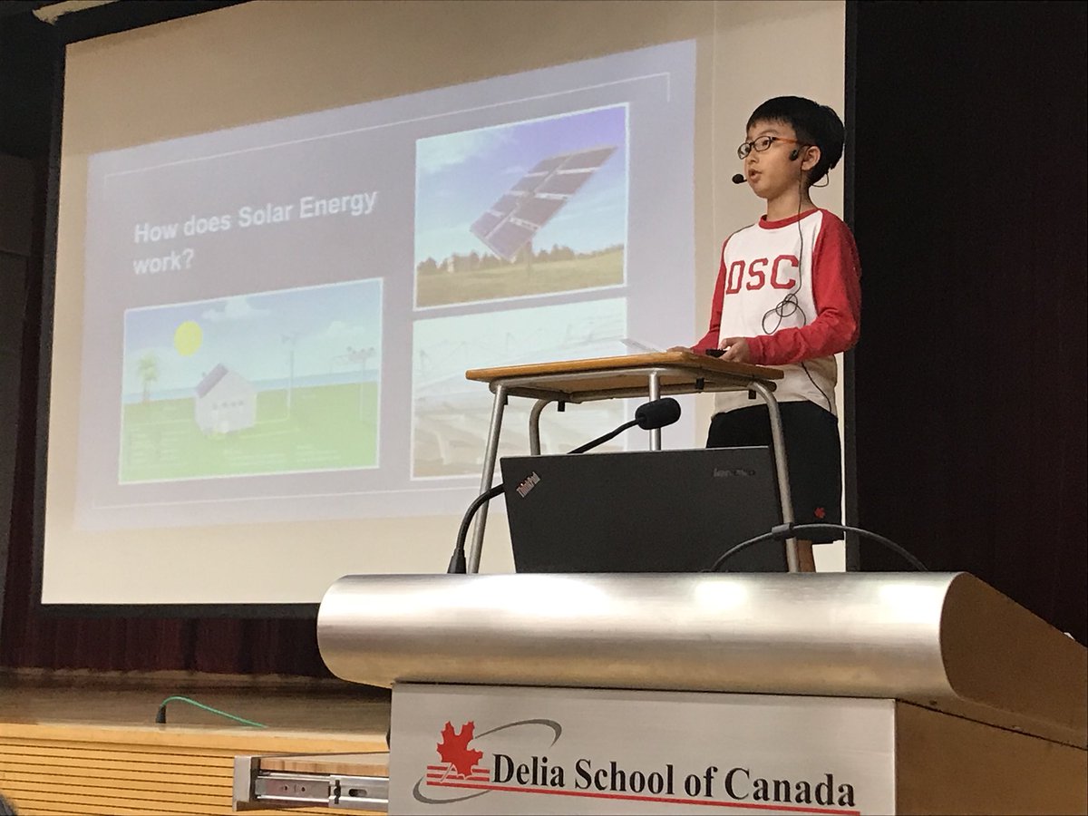 MsLTodd's tweet photo. Congrats to our #grade5 peers for sharing their DSCTalks about #RenewableResources with others on the @DSC_EDU Auditorium stage! #STEAM #Science #techedu #learningtechnologiesweek #STEM #learning #education #elementary @TEDTalks #RenewableEnergy https://t.co/iTUEwrgnMz