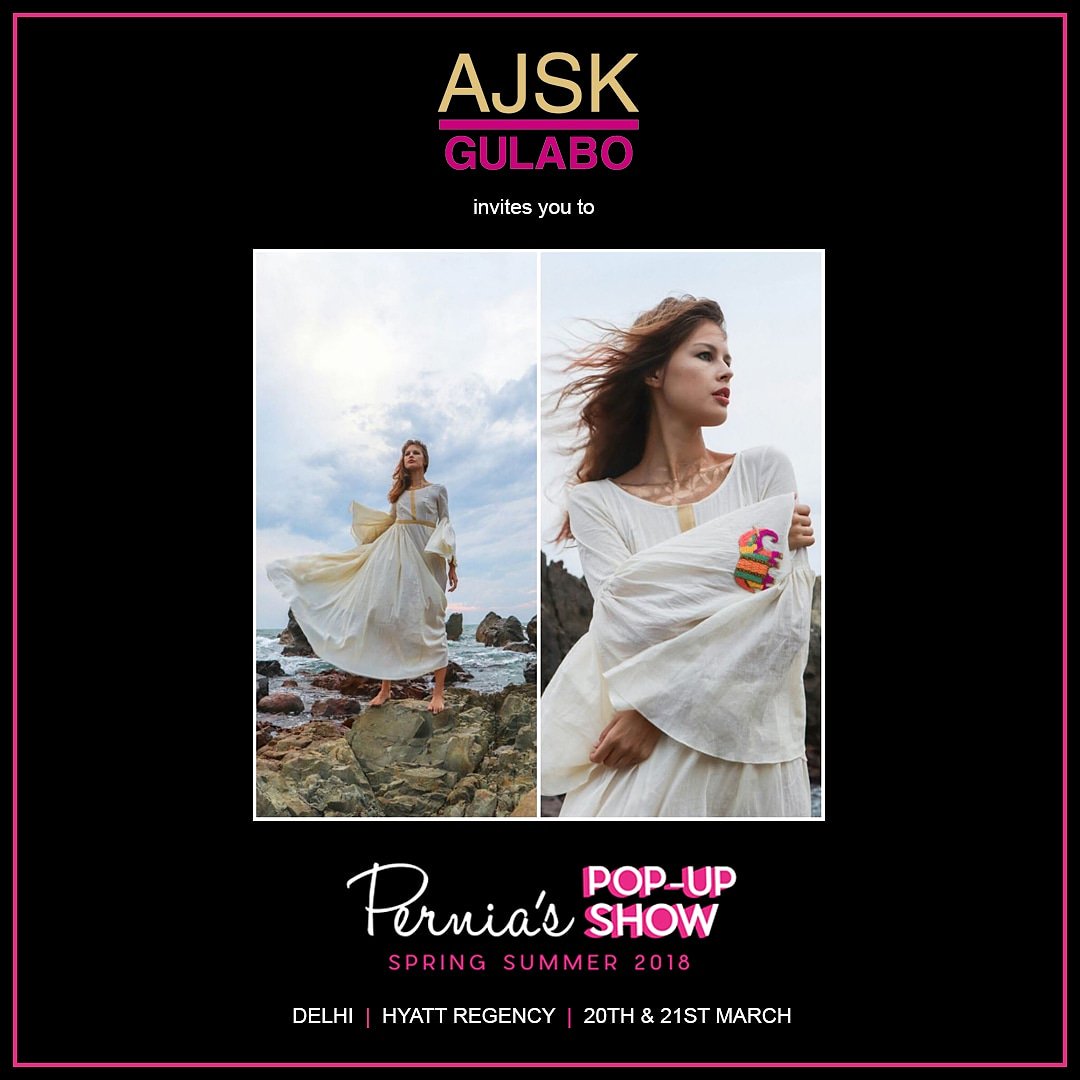 AJSK GULABO IS COMING TO THE CAPITAL CITY.

Are you ready, Delhi?

#ajsk #abujani #sandeepkhosla #AJSKGulabo #fashion #designers #FashionCouture #delhi #perniaspopupshow #perniaspopupshop
