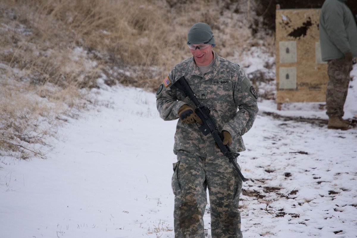 byui_rotc's tweet photo. Last week, Viking Co. and #byui_Army_ROTC conducted range operations. Their they where familiarized with the M4 and rifle marksmanship. MS IIIs got a chance to work on their grouping while also qualifying with the M4 carbine.
 
#Goinshootin #StrengthandHonor #BYUI_ROTC https://t.co/ytmKkFERoF