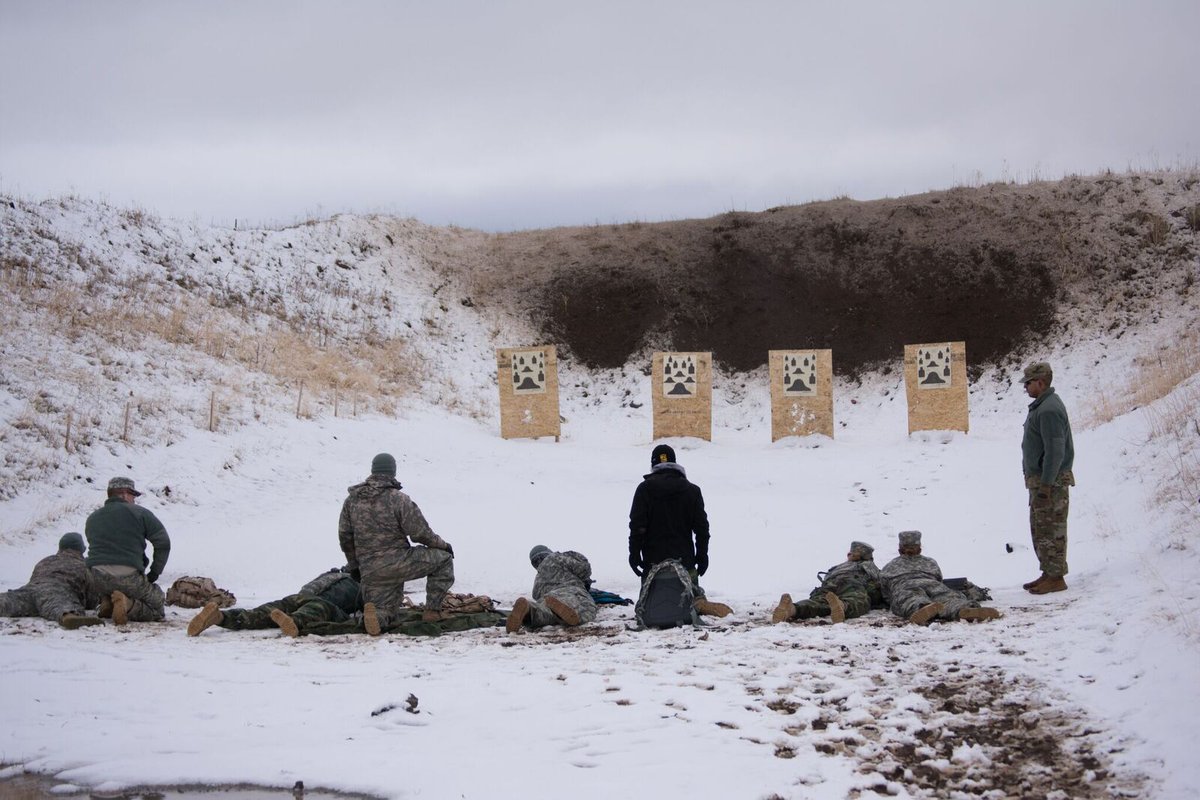 byui_rotc's tweet photo. Last week, Viking Co. and #byui_Army_ROTC conducted range operations. Their they where familiarized with the M4 and rifle marksmanship. MS IIIs got a chance to work on their grouping while also qualifying with the M4 carbine.
 
#Goinshootin #StrengthandHonor #BYUI_ROTC https://t.co/ytmKkFERoF