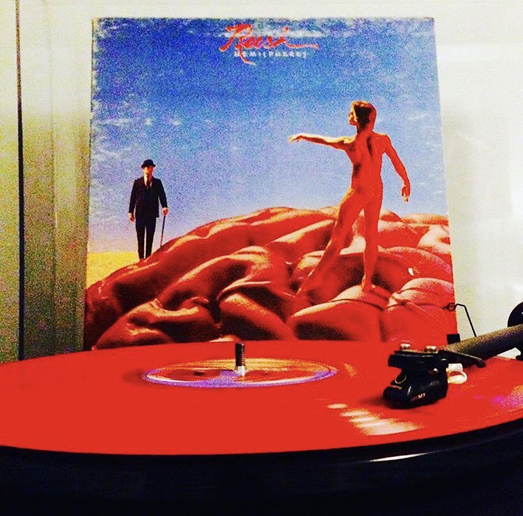 heavyprog's tweet image. Original red Canadian pressing of a Rush classic. #Rushfamily #vinylrecords #Vinyl