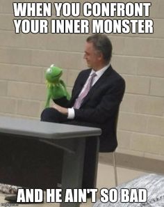 jordanbpeterson's tweet image. Nice to run across something light....