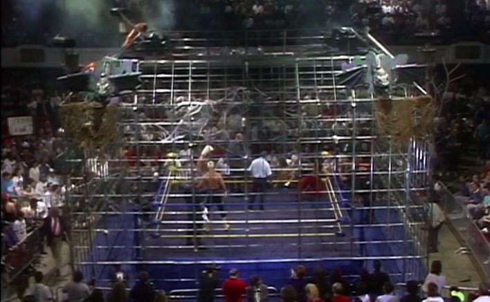 theFUDeration's tweet photo. Just finished recording Halloween Havoc 1989, think it's one of our best yet!

So erect those electric fences and do the 10,000 Watt Boogie cause we return this Friday on Patreon and FUD CLUB members and Sunday for everyone else. #BattleOfTheWoos https://t.co/VqVKmLHeIX
