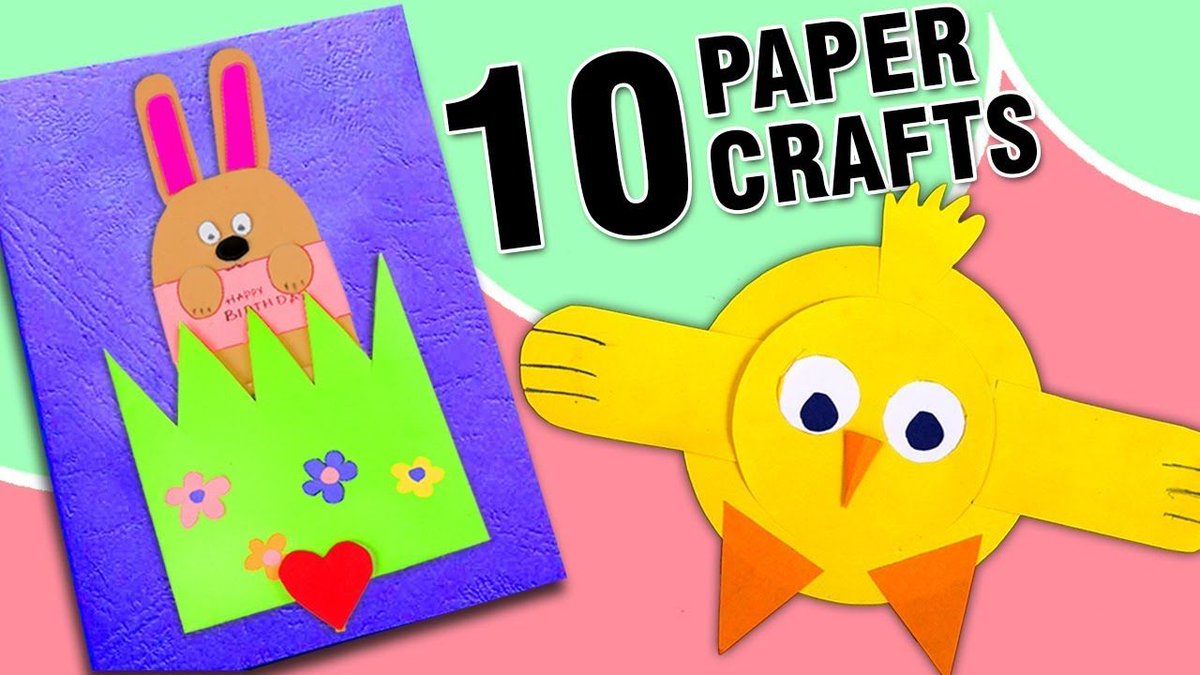 KidsFun5's tweet image. 10 Minutes #PaperCraft Ideas For #Kids &amp;amp; Simple And #EasyDIY #Crafts For #Children

buff.ly/2IBCFA8