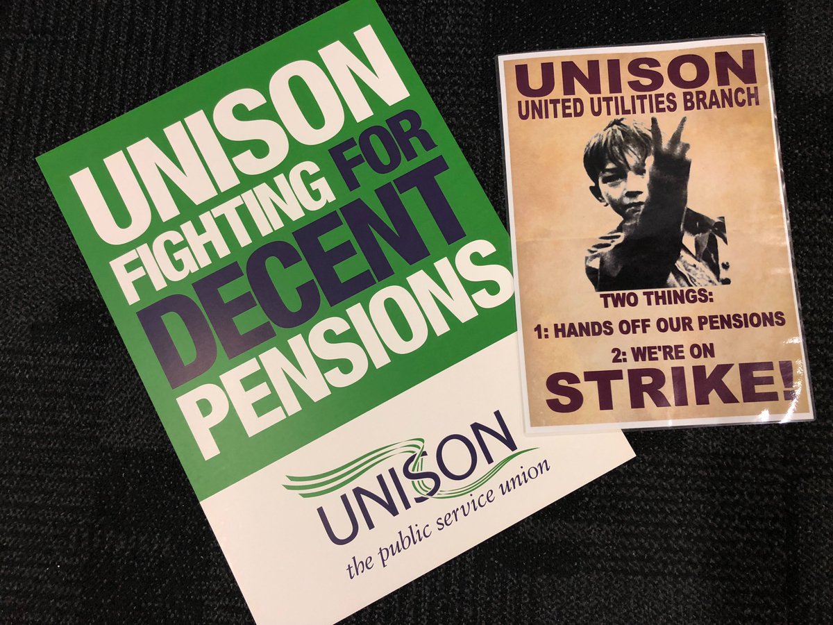 Day 2 of Industrial Action <a href="/UNISONUU/">UNISON UU</a> Branch setting up Official Pickets at <a href="/unitedutilities/">United Utilities</a> Sites across the NW Region #UUpensiongrab