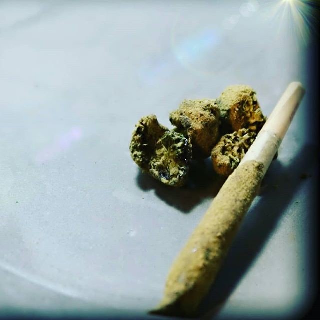 4letsbehonest20's tweet photo. Reposting @marincollective420: - via @Crowdfire
Enjoy life with the finer thingsππ
Check out our #moonrocks covered in #distillate and #kief
And #drjacksjoints kief/distillate covered joint on @weedmaps #mmj #cannabisculture #marijuana #mmjdelivery #cannabisdelivery #prop215 https://t.co/Ltl2iDdMuZ