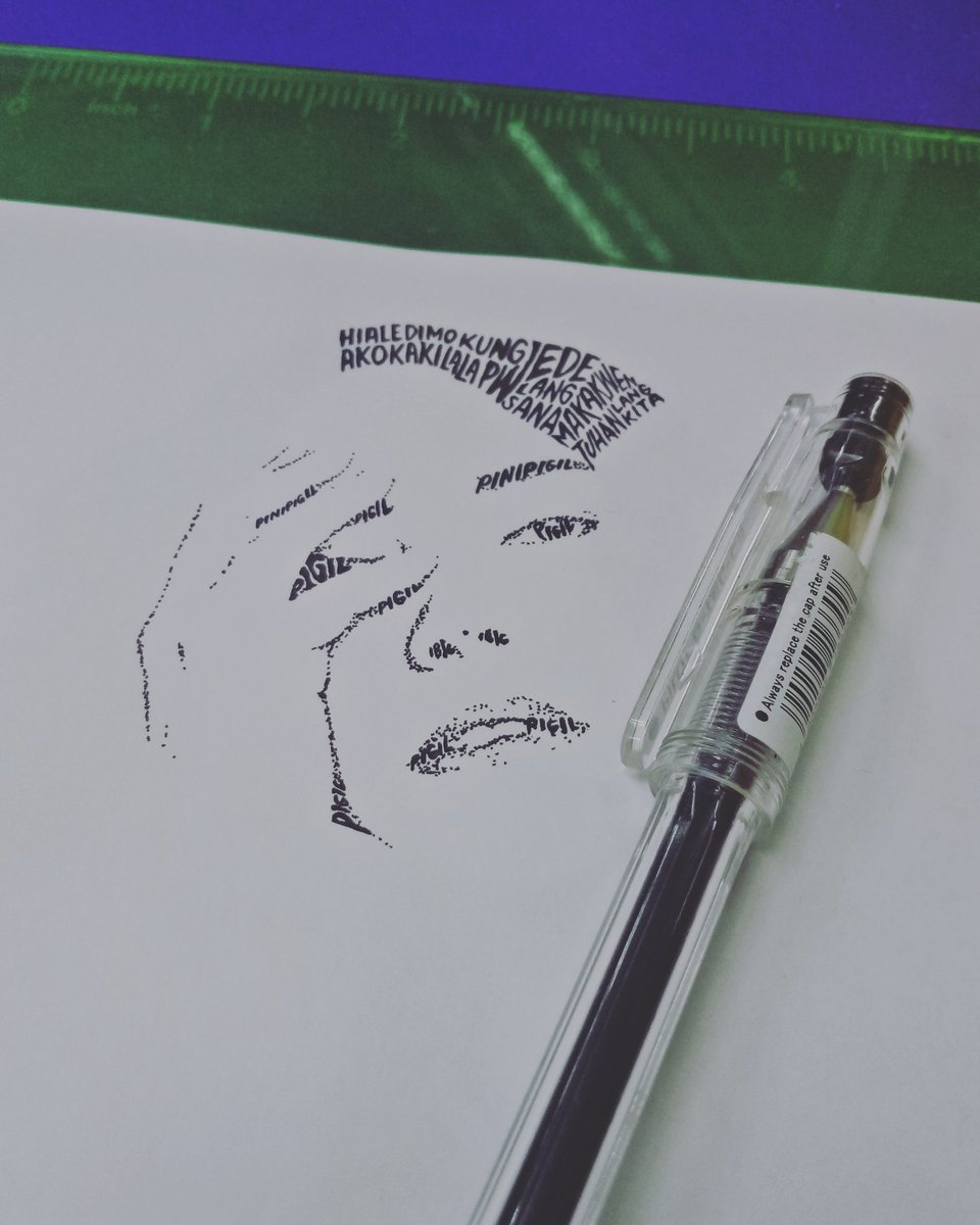 NikIgnacio1's tweet photo. Lahat sila may Synesthesia na, ako pinipigil ko pa. Hahahaha.
Dispepsya ata yun. :D
@YengPLUGGEDin
TextArt V2. WIP :)
#TextArtByNik #TextArt #YengConstantino
#YengTextArt
#YengFanArt #TraditionalArt
#synesthesia #Pinipigil https://t.co/Hv3i3rguoB