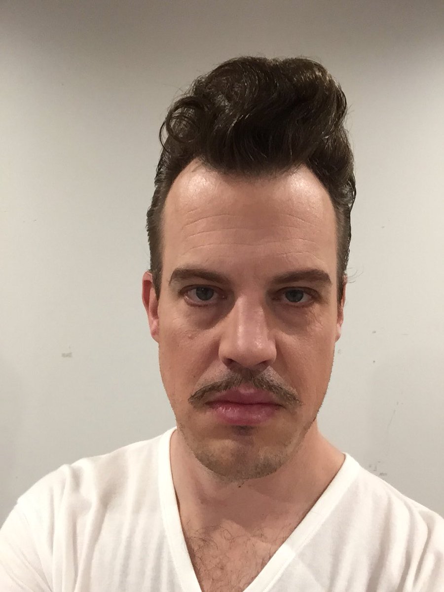 Operacraw's tweet photo. Thinking I should keep this hairstyle for real..  maybe without the mustache... https://t.co/EG76pRwZa5