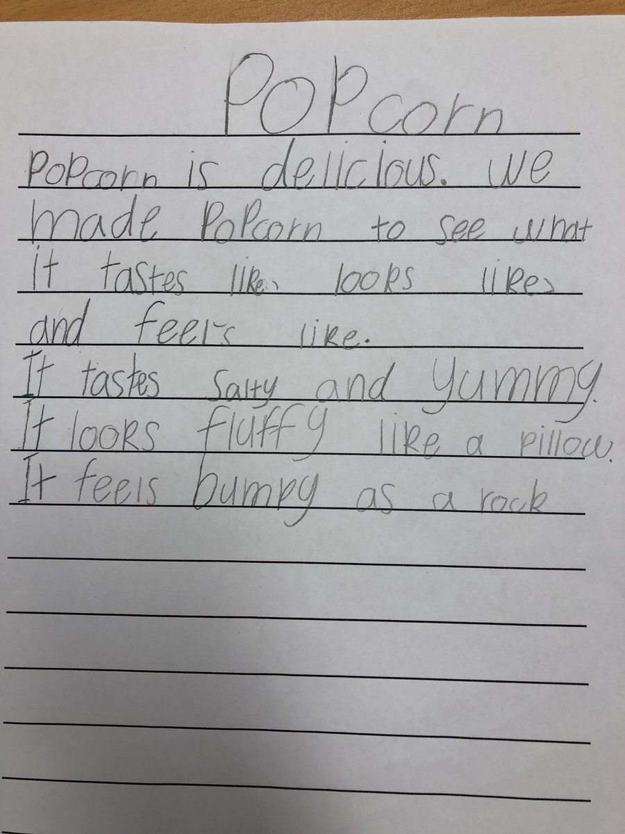 SobaraKiner's tweet photo. First we plan, then we draft & finally we publish! 😁😁 @FairWestPS @Genelle029 @tracyfunn @Ranya_Isaac #writing #popcorn #descriptions #informativetexts #studentworksamples #education #teaching https://t.co/lt2ALEckEy