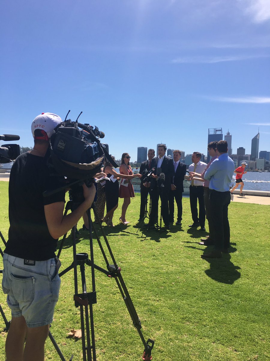 Princess_AUST's tweet photo. Live from #Perth @stuarta76 announces that @PrincessCruises will make the largest financial commitment to #westernaustralia in cruising history with a record long 141 day deployment of #sunprincess for 2019/20 Summer Season https://t.co/W4vP5WyRRI