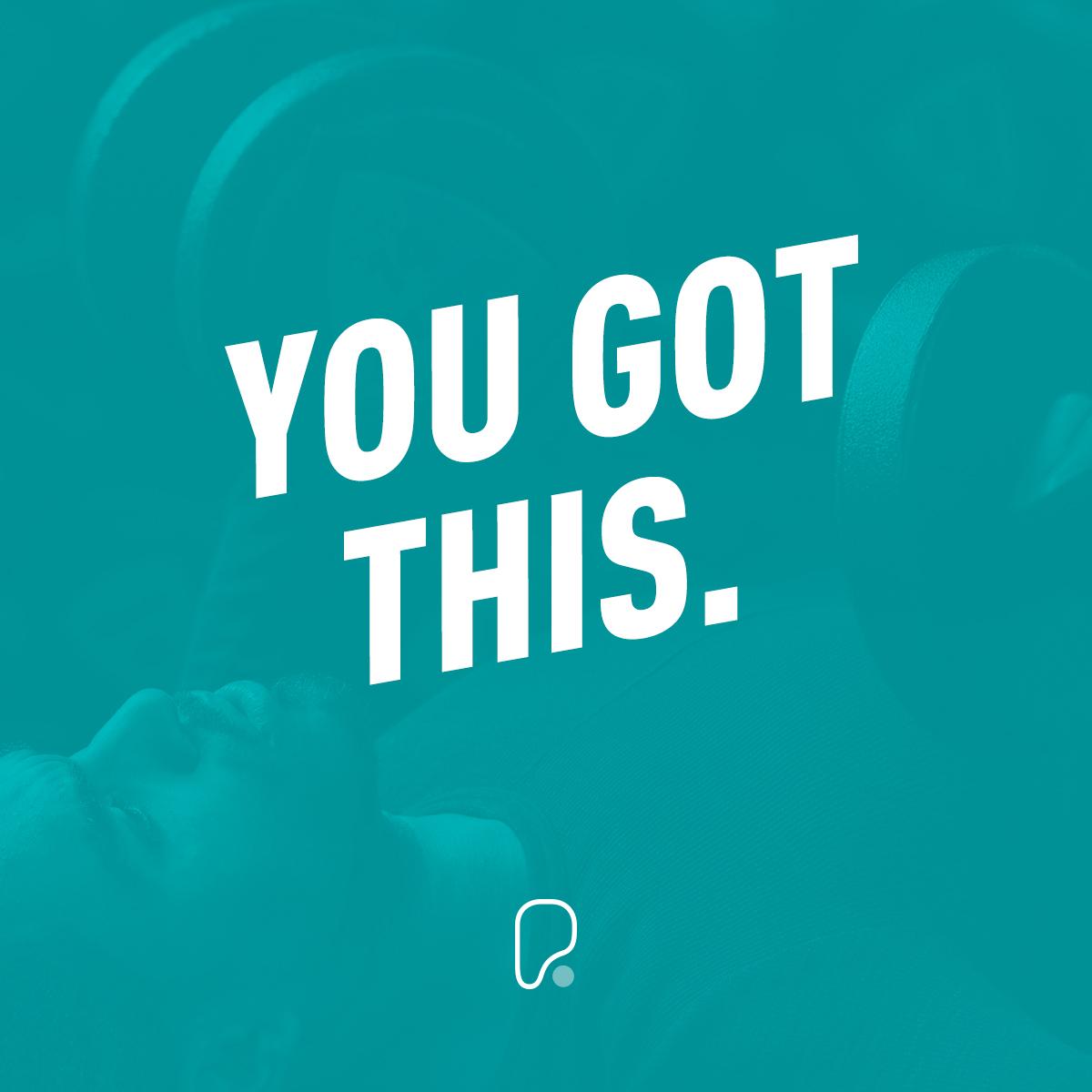 PureGym's tweet photo. #MondayMotivation YOU GOT THIS. https://t.co/UroBXfCoyZ