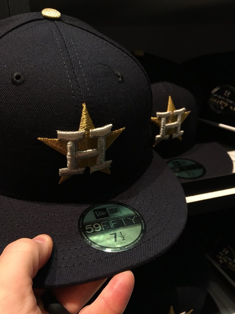Gold Rush gear on sale at the Astros' team store 