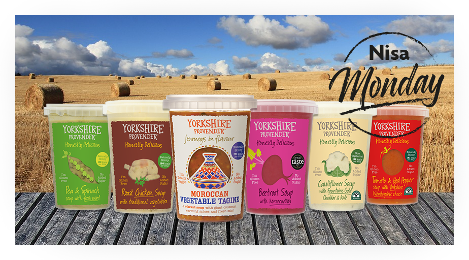 NisaLocally's tweet photo. Ready for a soup-er duper #NisaMonday? We are! ✋ RT+FOLLOW for your chance to WIN 12 pots of @yorksprovender soup AND their Delicious Soups recipe book. T&amp;Cs: https://t.co/pyJq3K6fBq
Closing Date: (26/03/2018) https://t.co/t1vdjH6ia5