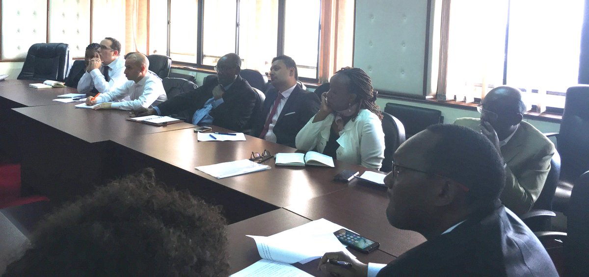 Trade_Kenya's tweet photo. Trade PS Dr. Kiptoo this morning held meeting with top officials from KAM, RETRAK and Suppliers Association of Kenya to come up with private sector driven self regulations to tame non payment of goods to suppliers. @Kiptoock @KAM_kenya @kenya_chamber @retrakenya https://t.co/ZUij9LXIIa