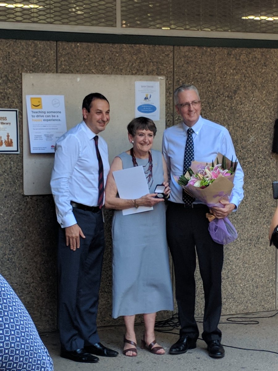Chloe Read (@terriblyvexed) on Twitter photo An honour to visit <a href="/holroyd_high/">Holroyd High School</a> and to celebrate the amazing work of their retiring principal Dorothy Hoddinott AO. She is an inspiration! An honour to visit <a href="/holroyd_high/">Holroyd High School</a> and to celebrate the amazing work of their retiring principal Dorothy Hoddinott AO. She is an inspiration!