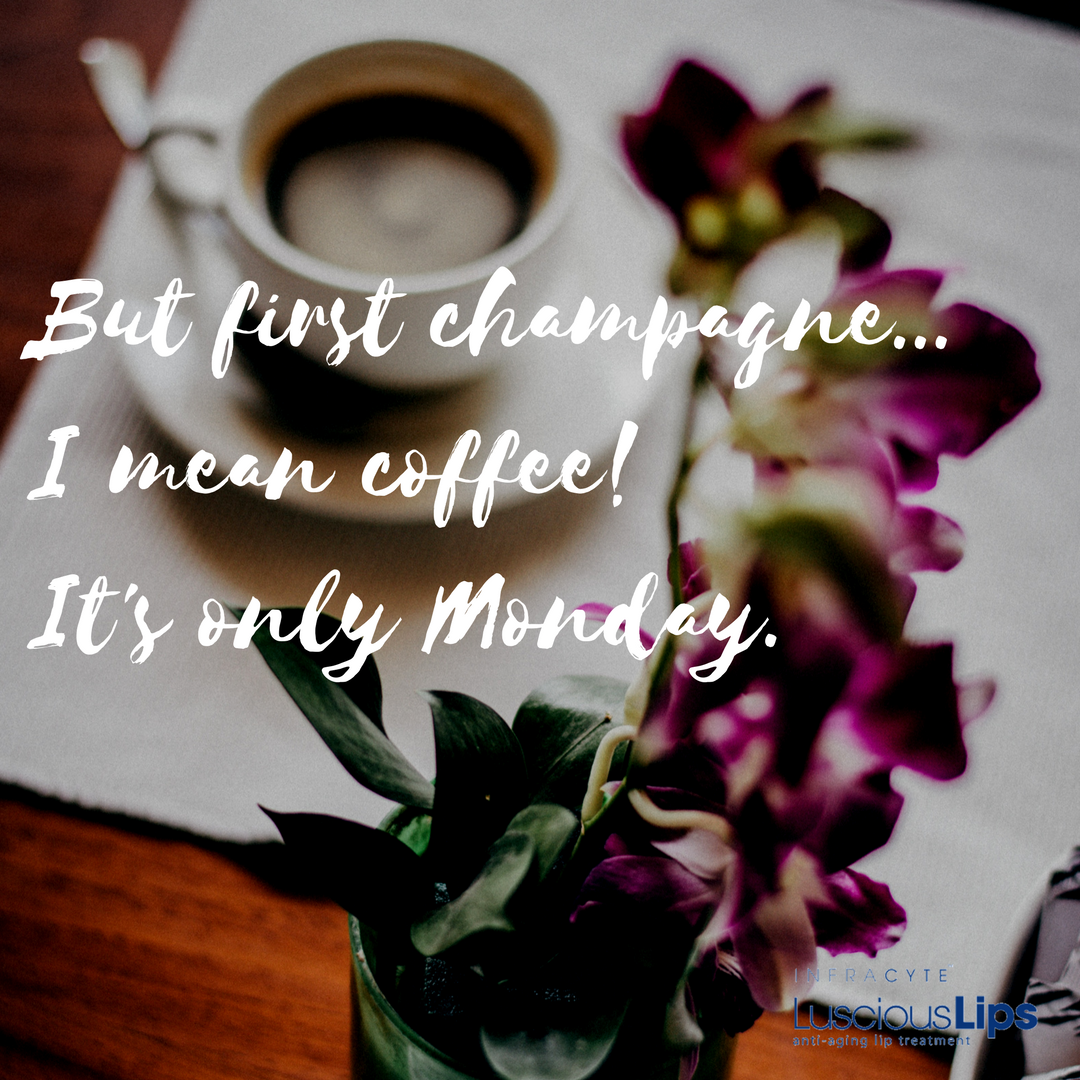LusciousLipsSA's tweet photo. Coffee. We need more coffee &amp; our Luscious Lips! Thank goodness it's a short week 😉☕️👄

#MondayMood #LusciousLipsSA #LoveYourLips https://t.co/6XBXje3UoA