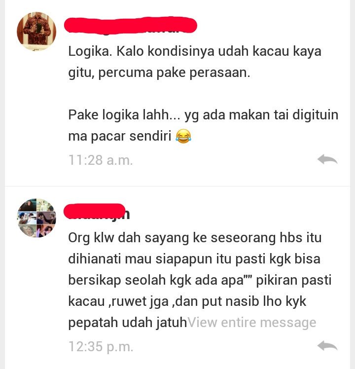 kicauanpelangi's tweet photo. beberapa komentar ke"geram"an pembaca setia #LOVEorLUST terhadap kelakuan Garin.
SO, siapa #teamGARIN, siapa #teamBOY, & siapa #teamPUTRA ?
Terima kasih ya kalian semua, Keep reading.. Nantikan terus kelanjutan ceritanya yaa..
KAMU BELUM BACA? Buruan merapat! Link on my bio 😊 https://t.co/CpCRYJ6DJN