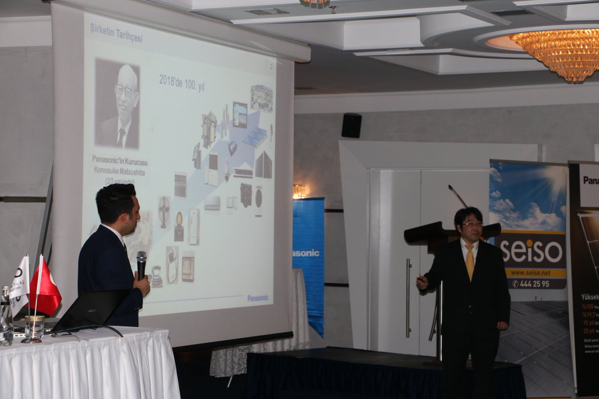 seisoenergy's tweet photo. Seiso-Panasonic iş birliği ile 16 Mart Cuma günü Ankara Metropolitan Hotel'de düzenlenen seminerimiz, Medaş Yenilenebilir Enerji ve Tesis Kabul Müdürü İlkay Yüksel ve Panasonic Solar Avrupa Genel Müdürü'nün katılımı ile gerçekleşti.
Tüm katılımcılarımıza teşekkür ederiz. https://t.co/hptCa5NiX9