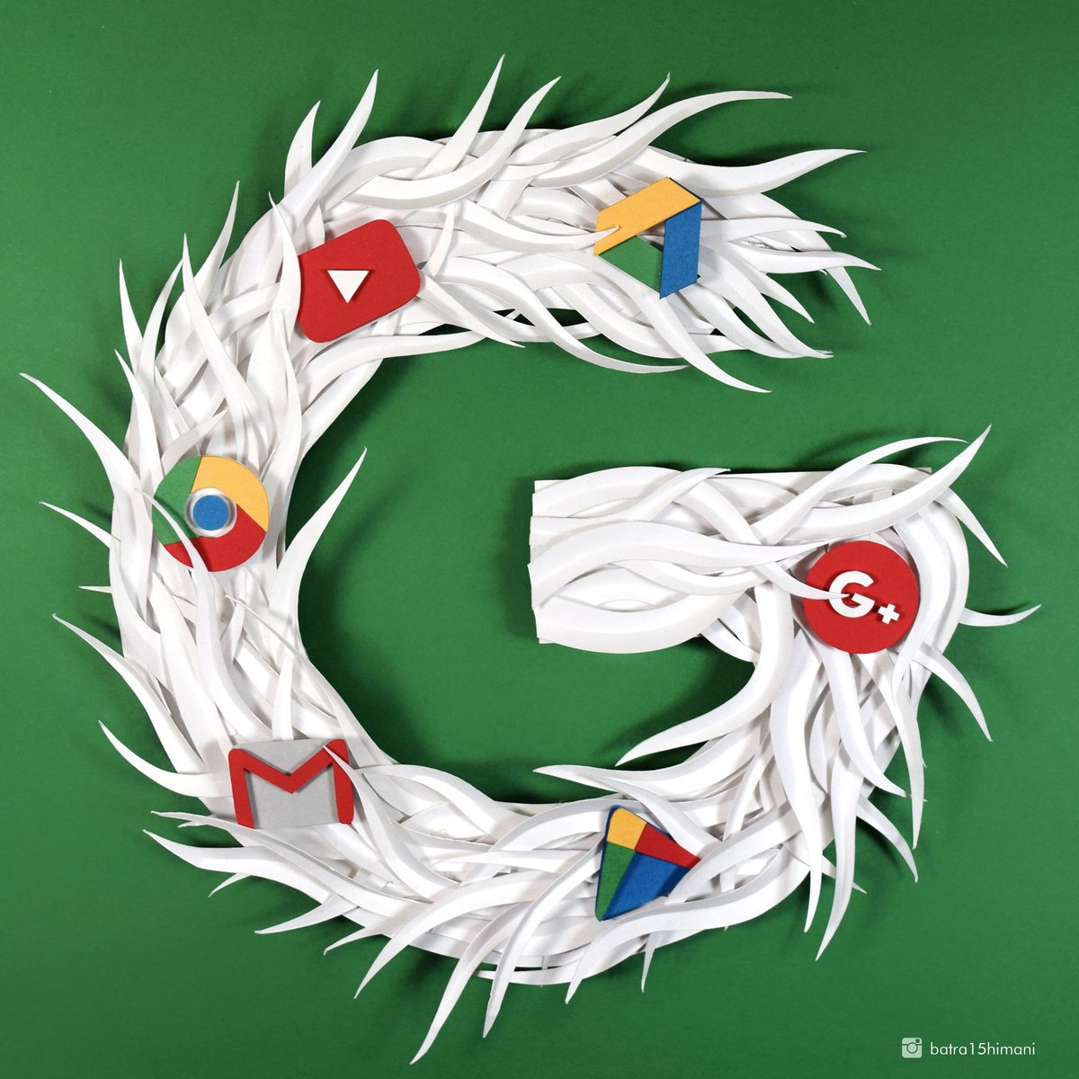 batra15himani's tweet photo. Here is my interpretation of Google and I'd like to call it 'The ever growing Google' .
Check out behind the scenes video in next tweet.
#mysuperg #Google
@Google @YouTube @googlechrome @playstore @GooglePlay @GooglePlus @googledrive @gmail https://t.co/VQrgruOdlg