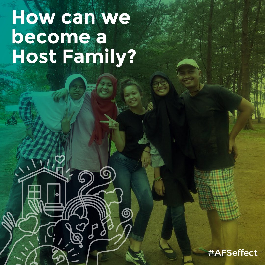 Ingin menjadi keluarga angkat bagi siswa asing? Klik afsindonesia.org dan pilih menu "Host an AFSer"