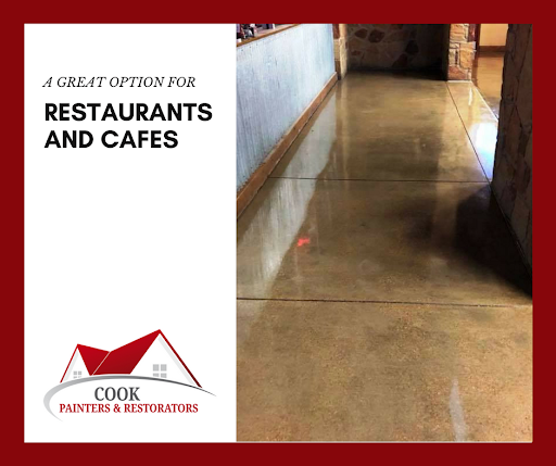 CookPainters's tweet photo. A Great Option For Restaurants And Cafes | Cook Painters &amp; Restorators #epoxyflooringbrisbane https://t.co/7BiCg7o7p0 https://t.co/UOFTcilB0k