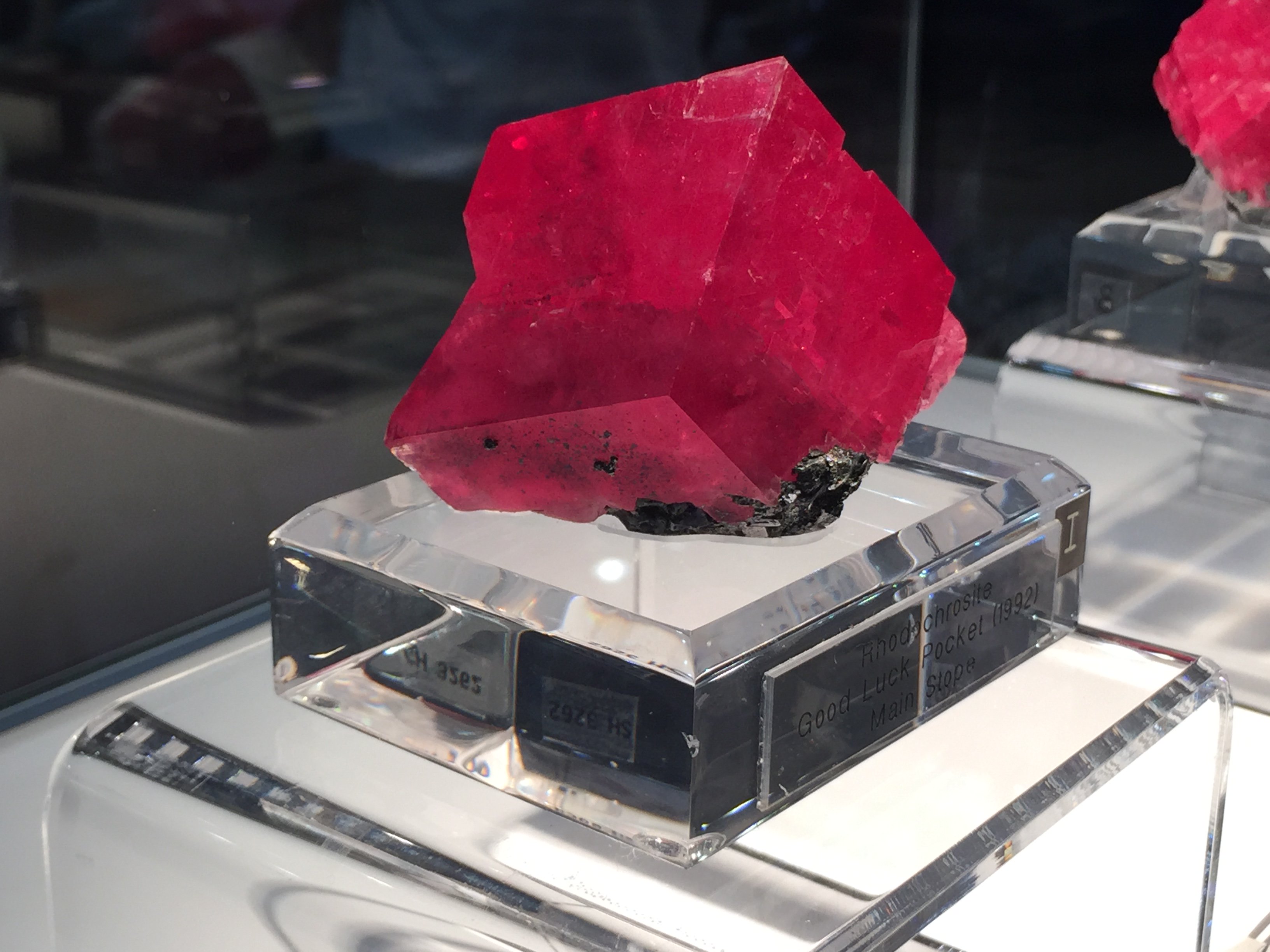 ★(さくぽよ！)コロラド州スイートホーム鉱山産 インカローズ卵置物7g① アメリカ/コロラド州/スイートホーム鉱山産】ロードクロサイト原石